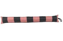 Load image into Gallery viewer, Navy & Pink Stripe Cotton Door Draught Excluder (3 Sizes)