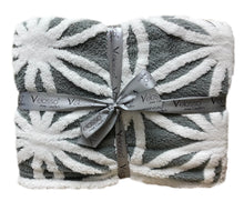 Load image into Gallery viewer, Velosso Tufted Soft & Cosy Sherpa Fleece Orbit Throw 150cm x 200cm (4 Colours)