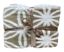 Load image into Gallery viewer, Velosso Tufted Soft & Cosy Sherpa Fleece Orbit Throw 150cm x 200cm (4 Colours)