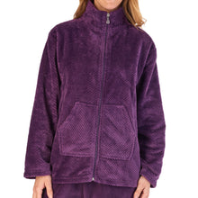 Load image into Gallery viewer, Slenderella Pyjamas Fleece Bed Jacket (4 Colours)