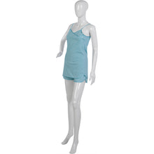 Load image into Gallery viewer, Ladies Combed Cotton Polka Dot Shortie Pyjamas S - XL (Aqua or Pink)