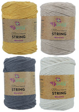 Load image into Gallery viewer, Retwisst Macrame String - 5mm Single Twist 500g (4 Shades)