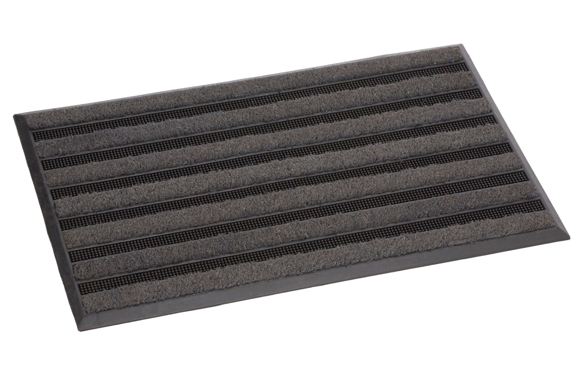 Rockall Coir Ridges & Rubber Scraper Pins Mat 75cm x 45cm (2 Colours