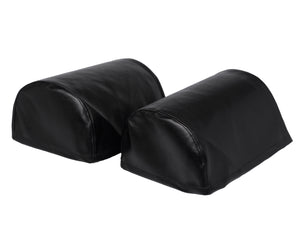 Soft PVC Leather Look Round Arm Caps or Chair Backs (7 Colours)