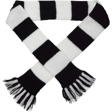 Load image into Gallery viewer, Striped Sports Scarf Kit - Pattern, Wool &amp; Optional Needles (Various Colours)