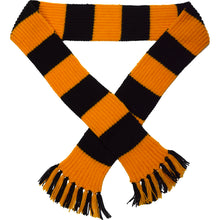 Load image into Gallery viewer, Striped Sports Scarf Kit - Pattern, Wool &amp; Optional Needles (Various Colours)