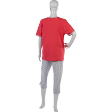 Load image into Gallery viewer, Ladies 100% Cotton 'Summer' Polka Dot Pyjamas S - L (Blue or Pink)