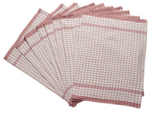 Load image into Gallery viewer, Wonderdry 100% Cotton Checked Tea Towels (Various Colours & Quantities)