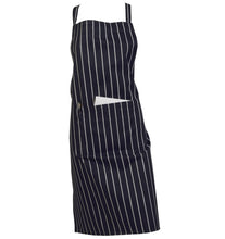 Load image into Gallery viewer, 100% Cotton Woven Stripe Butchers Apron with Pocket (Various Colours)