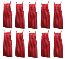 Load image into Gallery viewer, 100% Cotton Woven Stripe Butchers Apron (Various Colours & Quantities)