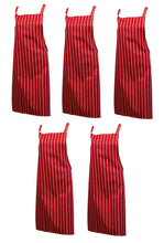 Load image into Gallery viewer, 100% Cotton Woven Stripe Butchers Apron (Various Colours & Quantities)