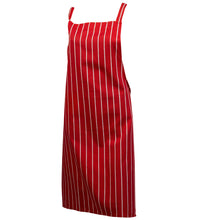 Load image into Gallery viewer, 100% Cotton Woven Stripe Butchers Apron (Various Colours & Quantities)