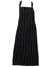 Load image into Gallery viewer, Woven Stripe Butchers Aprons - Bleach Resistant, No Pocket (1 or 5 Pack)