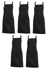 Load image into Gallery viewer, 100% Cotton Woven Stripe Butchers Apron (Various Colours & Quantities)