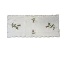 Load image into Gallery viewer, Thistle Runner with Cutwork Detail (16" x 36")