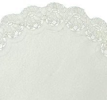 Load image into Gallery viewer, Floral Embroidered Placemat 18" (Cream)