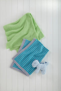 King Cole Double Knitting Pattern – Babies Blankets (6002)