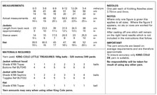 Load image into Gallery viewer, King Cole Double Knitting Pattern - Baby Jackets & Hats (6103)