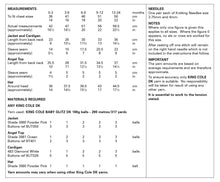 Load image into Gallery viewer, King Cole Double Knit Knitting Pattern 6104 - Raglan Jacket, Top, Cardigan & Hat