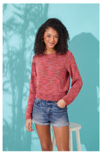 Load image into Gallery viewer, King Cole Double Knitting Pattern - Ladies Sweater & Top (6125)