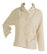 Load image into Gallery viewer, https://images.esellerpro.com/2278/I/120/550/BJ44601-slenderella-ladies-womens-floral-embroidery-bed-jacket-vanilla-cream.jpg