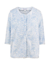 Load image into Gallery viewer, https://images.esellerpro.com/2278/I/138/064/BJ7305-slenderella-ladies-womens-floral-jacquard-bed-jacket-blue.jpg