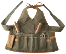 Load image into Gallery viewer, https://images.esellerpro.com/2278/I/143/802/GT49-khaki-green-lady-garden-apron-pockets-adjustable-1.jpg