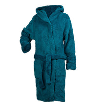 Load image into Gallery viewer, https://images.esellerpro.com/2278/I/121/557/HC04328-slenderella-ladies-womens-waffle-fleece-dressing-gown-robe-teal-green.jpg