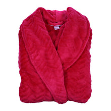 Load image into Gallery viewer, https://images.esellerpro.com/2278/I/935/18/HC05307-slenderella-textured-fleece-robe-raspberry.jpg