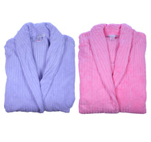 Load image into Gallery viewer, https://images.esellerpro.com/2278/I/937/10/HC06329-slenderella-ribbed-fleece-robe-group-image.jpg