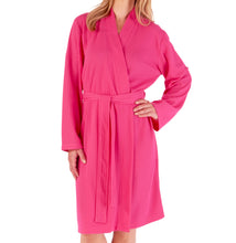 Load image into Gallery viewer, https://images.esellerpro.com/2278/I/191/849/HC3300-slenderella-ladies-waffle-knit-bathrobe-raspberry-1.jpg
