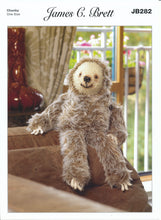 Load image into Gallery viewer, James Brett Double Knitting Pattern - JB282 Laid Back Larry Sloth