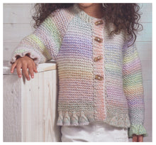 Load image into Gallery viewer, James Brett Chunky Knitting Pattern - Girl's Cardigan (JB700)