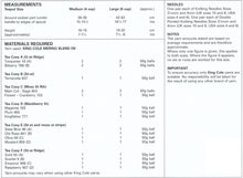 Load image into Gallery viewer, King Cole DK Knitting Pattern - Tea Cosies 9014