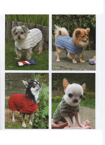 Knits & Pieces Double Knitting Pattern - Dog Knitted Coats (KP-06)
