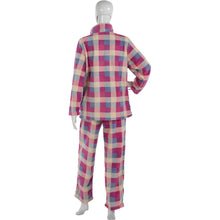 Load image into Gallery viewer, https://images.esellerpro.com/2278/I/108/441/PJ02327-slenderella-ladies-checked-pyjamas-pink-2.jpg