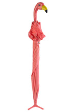 Load image into Gallery viewer, https://images.esellerpro.com/2278/I/133/187/TP203-pink-flamingo-umbrella-brolly-ruffle-trim-closed.jpg