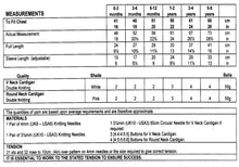 Load image into Gallery viewer, Double Knitting Pattern - UKHKA 52 Long Sleeved Baby Cardigans