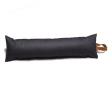 Load image into Gallery viewer, https://images.esellerpro.com/2278/I/201/347/denim-draught-excluder-leatherette-handle-indigo-2ft6.jpg