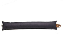 Load image into Gallery viewer, https://images.esellerpro.com/2278/I/201/347/denim-draught-excluder-leatherette-handle-indigo-4ft.jpg