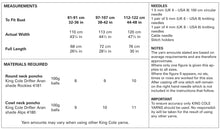 Load image into Gallery viewer, King Cole Aran Knitting Pattern - Ladies Ponchos (5271)