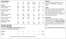 Load image into Gallery viewer, King Cole Aran Knitting Pattern - Ladies Sweater & Jacket (5298)