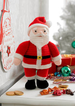 Load image into Gallery viewer, https://images.esellerpro.com/2278/I/130/153/king-cole-christmas-crochet-book-2-father-christmas-toy.jpg