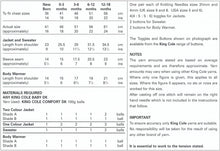 Load image into Gallery viewer, King Cole Double Knitting DK Pattern - 3013 Jacket Sweater & Body Warmer