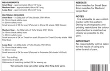 Load image into Gallery viewer, King Cole Super Chunky Knitting Pattern - Polar Bears (9094)
