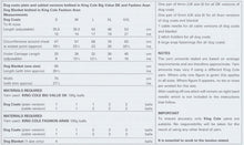 Load image into Gallery viewer, King Cole K9 Knitting Pattern Double Knitting & Aran Dog Coats & Blanket S-XXL