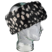 Load image into Gallery viewer, https://images.esellerpro.com/2278/I/112/251/ladies-faux-fur-winter-headband-black-white.jpg