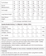 Load image into Gallery viewer, UKHKA 195 Double Knitting Pattern - Baby Cardigans & Hat