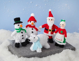 King Cole Christmas Knits Book 12 Enchanted Christmas Village & Festive Friends