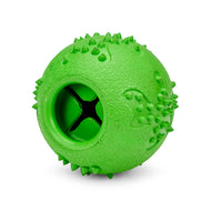Petface Treat Dispenser/Dental Chew Toy Ball for Dogs 9cm